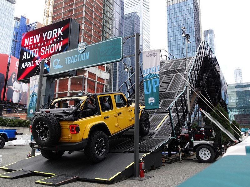 Autosalon v New Yorku